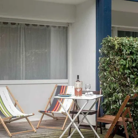 Bayonne Et Anglet A Pied - Terrasse Bois Privative Appartement Buitenkant foto